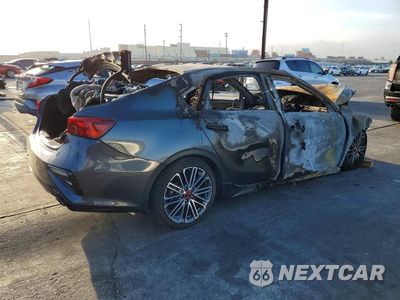 Trzecie zdjęcie samochodu z tyłu: 2021 KIA FORTE GT VIN:3KPF44AC3ME309151 - miniatura