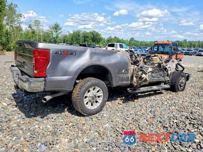 Trzecie zdjęcie samochodu z tyłu: 2022 FORD F250 SUPER DUTY VIN:1FT7X2B64NEC97792 - miniatura