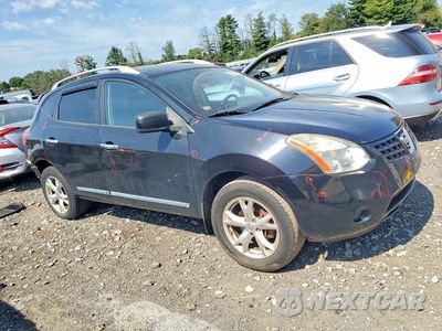 Czwarte zdjęcie samochodu z boku: 2010 NISSAN ROGUE S VIN:JN8AS5MVXAW108419 - miniatura