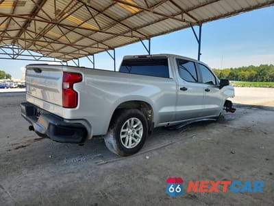 Trzecie zdjęcie samochodu z tyłu: 2020 CHEVROLET SILVERADO K1500 VIN:3GCUYAEF5LG393667 - miniatura