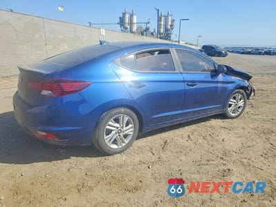 Trzecie zdjęcie samochodu z tyłu: 2020 HYUNDAI ELANTRA SEL VIN:5NPD84LF6LH541675 - miniatura
