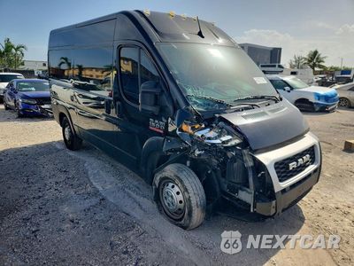 Czwarte zdjęcie samochodu z boku: 2022 RAM PROMASTER 1500 1500 HIGH VIN:3C6LRVBG2NE131365 - miniatura