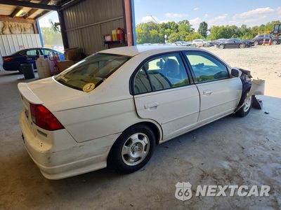 Trzecie zdjęcie samochodu z tyłu: 2004 HONDA CIVIC HYBRID VIN:JHMES96674S019931 - miniatura