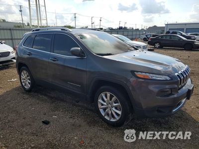 Czwarte zdjęcie samochodu z boku: 2017 JEEP CHEROKEE LIMITED VIN:1C4PJMDB1HW647045 - miniatura