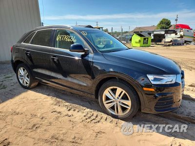 Czwarte zdjęcie samochodu z boku: 2017 AUDI Q3 PREMIUM VIN:WA1ECCFS6HR013151 - miniatura