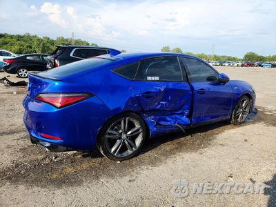 Trzecie zdjęcie samochodu z tyłu: 2024 ACURA INTEGRA A-SPEC TECH VIN:19UDE4H60RA010331 - miniatura