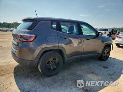 Trzecie zdjęcie samochodu z tyłu: 2020 JEEP COMPASS SPORT VIN:3C4NJCABXLT114969 - miniatura