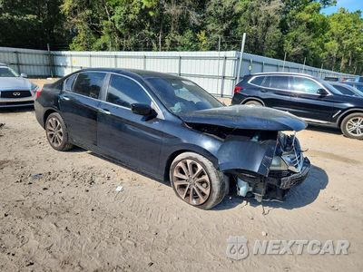 Czwarte zdjęcie samochodu z boku: 2015 HONDA ACCORD SPORT VIN:1HGCR2F52FA097420 - miniatura
