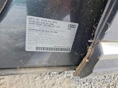 Zdjęcie 13 z 13 samochodu: 2016 AUDI Q5 PREMIUM VIN:WA1C2AFP1GA145838 - miniatura