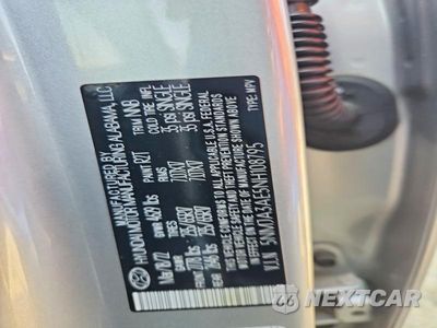 Zdjęcie 13 z 13 samochodu: 2022 HYUNDAI TUCSON SE VIN:5NMJA3AE5NH108795 - miniatura