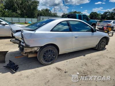 Trzecie zdjęcie samochodu z tyłu: 2004 HONDA CIVIC LX VIN:1HGEM22574L063536 - miniatura