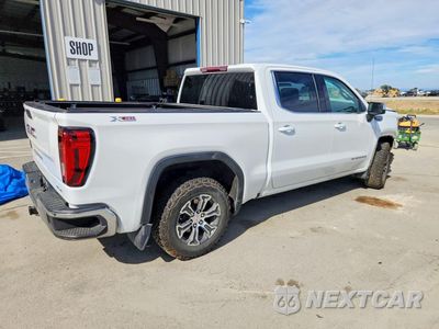 Trzecie zdjęcie samochodu z tyłu: 2023 GMC SIERRA K1500 SLE VIN:1GTUUBED9PZ311428 - miniatura