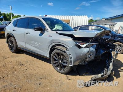 Czwarte zdjęcie samochodu z boku: 2025 ACURA ADX A-SPEC ADVANCE VIN:3HDSA2H74SM700105 - miniatura