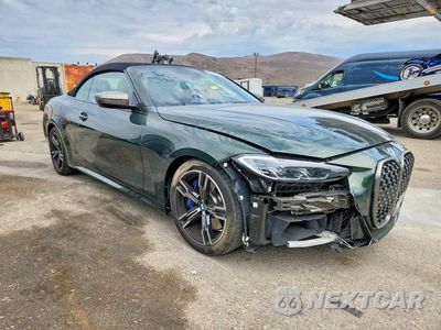 Czwarte zdjęcie samochodu z boku: 2023 BMW M440I VIN:WBA53AT02PCL66255 - miniatura