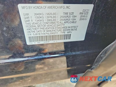 Zdjęcie 13 z 13 samochodu: 2022 ACURA MDX TECHNOLOGY VIN:5J8YE1H47NL006211 - miniatura