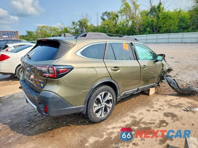 Trzecie zdjęcie samochodu z tyłu: 2020 SUBARU OUTBACK LIMITED VIN:4S4BTANC7L3106095 - miniatura