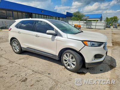 Czwarte zdjęcie samochodu z boku: 2019 FORD EDGE TITANIUM VIN:2FMPK4K94KBB79720 - miniatura