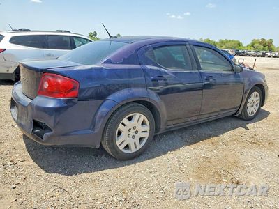 Trzecie zdjęcie samochodu z tyłu: 2014 DODGE AVENGER SE VIN:1C3CDZAB4EN138810 - miniatura