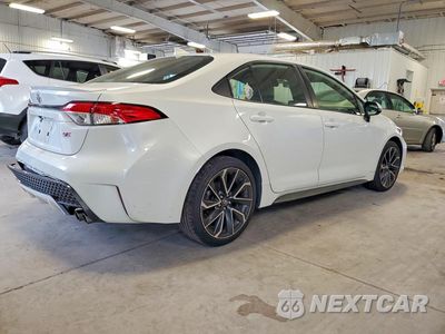 Trzecie zdjęcie samochodu z tyłu: 2021 TOYOTA COROLLA SE VIN:JTDS4MCE4MJ065512 - miniatura