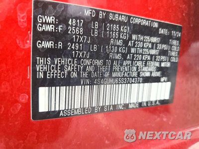 Zdjęcie 13 z 13 samochodu: 2025 SUBARU CROSSTREK WILDERNESS VIN:4S4GUHU65S3704370 - miniatura