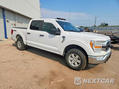 Czwarte zdjęcie samochodu z boku: 2021 FORD F150 SUPERCREW VIN:1FTEW1EPXMKD22221 - miniatura