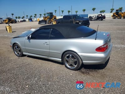 Drugie zdjęcie samochodu z przodu: 2003 MERCEDES-BENZ CLK 430 VIN:WDBLK70G63T138012 - miniatura