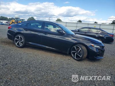 Czwarte zdjęcie samochodu z boku: 2022 HONDA ACCORD SPORT SE VIN:1HGCV1F44NA027767 - miniatura