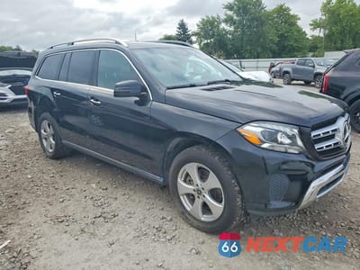 Czwarte zdjęcie samochodu z boku: 2017 MERCEDES-BENZ GLS 450 4MATIC VIN:4JGDF6EE3HA927714 - miniatura