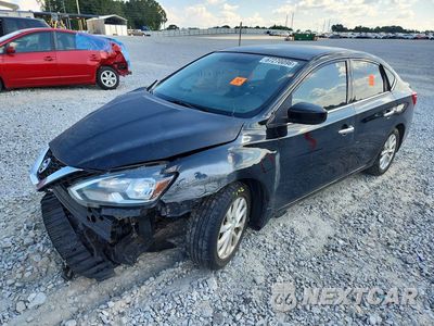 2019 NISSAN SENTRA SV 3N1AB7AP8KY219139 - główne zdjęcie licytacji z USA - miniatura