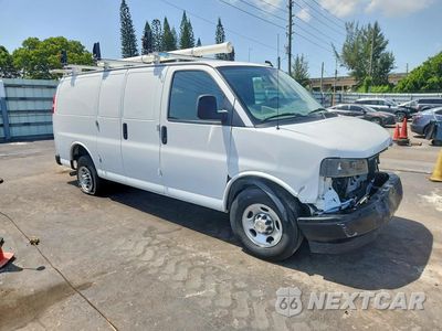 Czwarte zdjęcie samochodu z boku: 2024 CHEVROLET EXPRESS G2500 VIN:1GCWGAF78R1179279 - miniatura