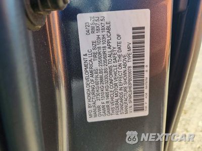Zdjęcie 13 z 13 samochodu: 2023 HONDA ODYSSEY EXL VIN:5FNRL6H63PB059078 - miniatura