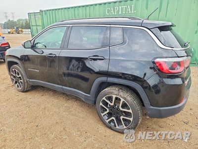 Drugie zdjęcie samochodu z przodu: 2018 JEEP COMPASS LIMITED VIN:3C4NJDCB8JT135173 - miniatura