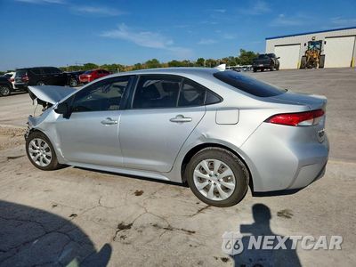 Drugie zdjęcie samochodu z przodu: 2021 TOYOTA COROLLA LE VIN:JTDEPMAE2MJ130137 - miniatura