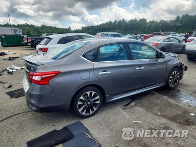 Trzecie zdjęcie samochodu z tyłu: 2019 NISSAN SENTRA SR VIN:3N1AB7AP9KY360334 - miniatura