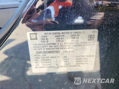 Zdjęcie 13 z 13 samochodu: 2013 CHEVROLET EQUINOX LT VIN:2GNFLEE33D6357923 - miniatura