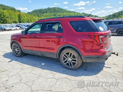 Drugie zdjęcie samochodu z przodu: 2019 FORD EXPLORER SPORT VIN:1FM5K8GT4KGB37088 - miniatura