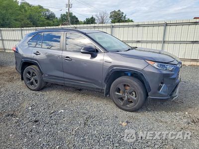 Czwarte zdjęcie samochodu z boku: 2021 TOYOTA RAV4 XSE VIN:2T3E6RFV4MW008535 - miniatura