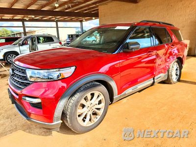 2021 FORD EXPLORER XLT 1FMSK7DH6MGC10476 - główne zdjęcie licytacji z USA - miniatura