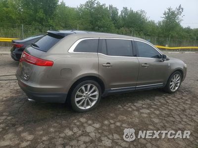 Trzecie zdjęcie samochodu z tyłu: 2012 LINCOLN MKT VIN:2LMHJ5AT8CBL53224 - miniatura