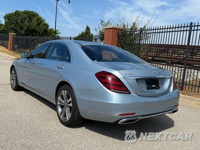 Trzecie zdjęcie samochodu z tyłu: 2018 MERCEDES-BENZ S 450 VIN:WDDUG6GB1JA370379 - miniatura