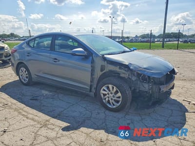 Czwarte zdjęcie samochodu z boku: 2019 HYUNDAI ELANTRA SE VIN:KMHD74LF5KU790665 - miniatura