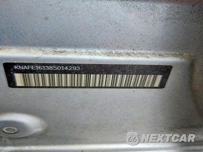 Zdjęcie 12 z 12 samochodu: 2008 KIA SPECTRA SPECTRA5 SX VIN:KNAFE161385014293 - miniatura