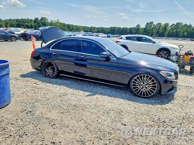 Czwarte zdjęcie samochodu z boku: 2018 MERCEDES-BENZ C 300 4MATIC VIN:55SWF4KB5JU254464 - miniatura