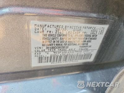 Zdjęcie 12 z 12 samochodu: 2022 NISSAN SENTRA SV VIN:3N1AB8CV3NY296166 - miniatura