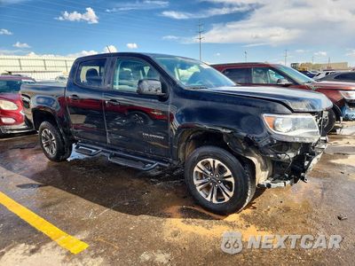 Czwarte zdjęcie samochodu z boku: 2022 CHEVROLET COLORADO Z71 VIN:1GCGTDEN4N1302975 - miniatura