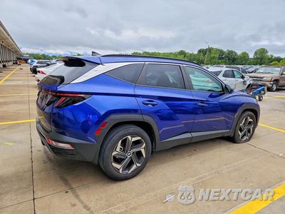 Trzecie zdjęcie samochodu z tyłu: 2023 HYUNDAI TUCSON SEL VIN:5NMJF3AE0PH268541 - miniatura
