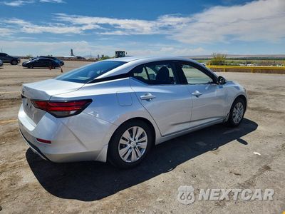 Trzecie zdjęcie samochodu z tyłu: 2022 NISSAN SENTRA S VIN:3N1AB8BV3NY259989 - miniatura