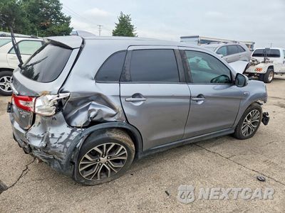 Trzecie zdjęcie samochodu z tyłu: 2018 MITSUBISHI OUTLANDER SPORT ES VIN:JA4AP3AW6JZ036786 - miniatura