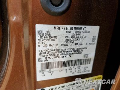 Zdjęcie 13 z 13 samochodu: 2011 FORD EXPEDITION XLT VIN:1FMJU1H58BEF50174 - miniatura