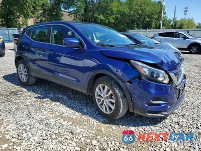 Czwarte zdjęcie samochodu z boku: 2021 NISSAN ROGUE SPORT S VIN:JN1BJ1AW5MW437514 - miniatura